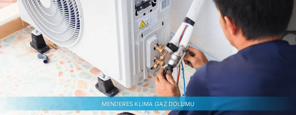 Menderes İlçemi Daikin Klima Gaz Dolumu